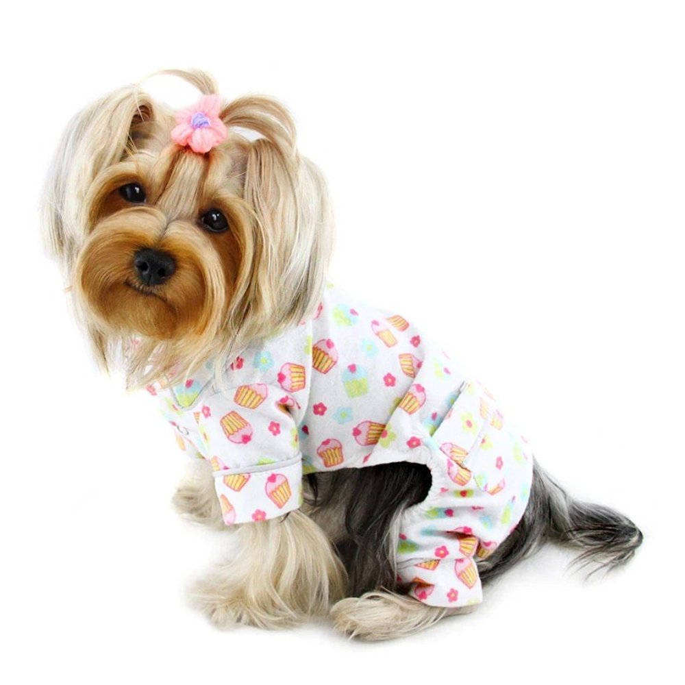 Cupcake Fanatics Dog Jammies Size LARGE
